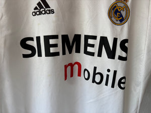 Real Madrid 2004 Adidas ZIDANE Chica