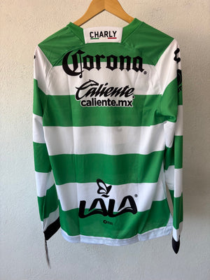 Santos Laguna 2022 Charly Local Manga Larga mediana