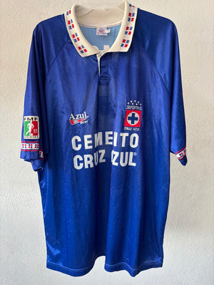 Cruz Azul 1994 Azul Sport MATCH WORN Zamora XL
