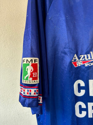 Cruz Azul 1994 Azul Sport MATCH WORN Zamora XL