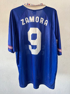 Cruz Azul 1994 Azul Sport MATCH WORN Zamora XL