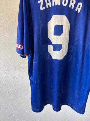 Cruz Azul 1994 Azul Sport MATCH WORN Zamora XL