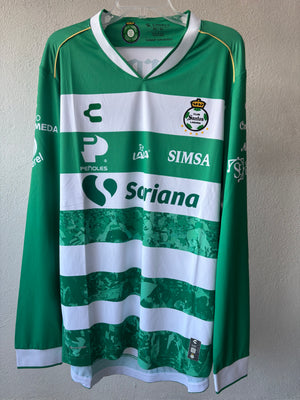 Santos Laguna 2025 Charly Local Manga Larga