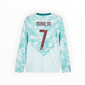 Portugal FPF Aficionado Ronaldo Manga Larga Visitante