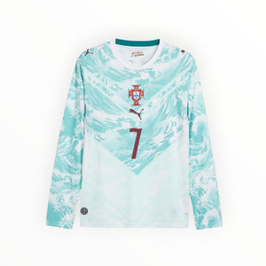 Portugal FPF Aficionado Ronaldo Manga Larga Visitante