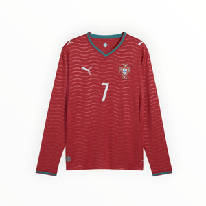 Portugal FPF Aficionado Ronaldo Manga Larga