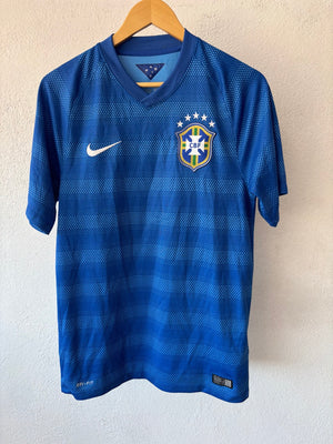 Brasil 2014 Nike Visitante Chica