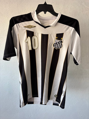 Santos FC Brasil 2007 Umbro Visitante Blanca