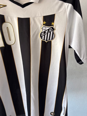 Santos FC Brasil 2007 Umbro Visitante Blanca
