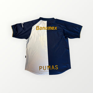 Pumas UNAM 2001 Nike Grande Blanca