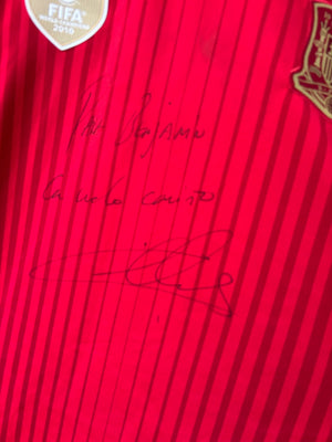 España 2014 Adidas FIRMADA IKER CASILLAS