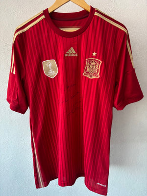 España 2014 Adidas FIRMADA IKER CASILLAS