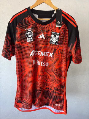 Tigres 2024 Alternativa Adidas VERSION JUEGO Grande NUEVA