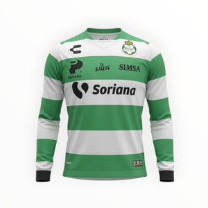Santos Laguna 2022 Charly Local Manga Larga mediana